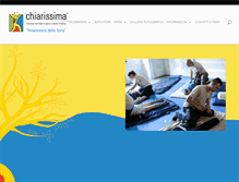 Tablet Screenshot of chiarissima.com
